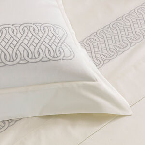 slide 3 Auspicious Embroidered Sham