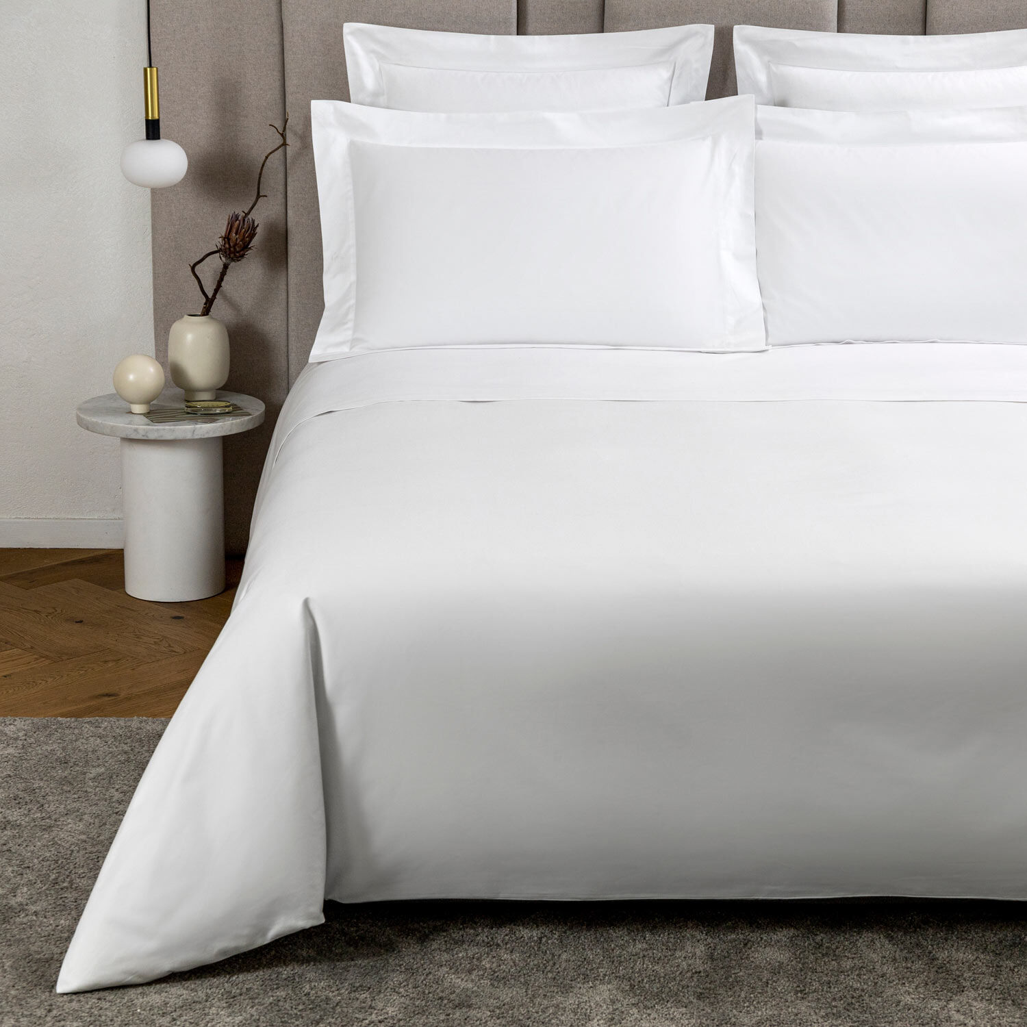 Frette Cortina Medium Down Pillow, King - White