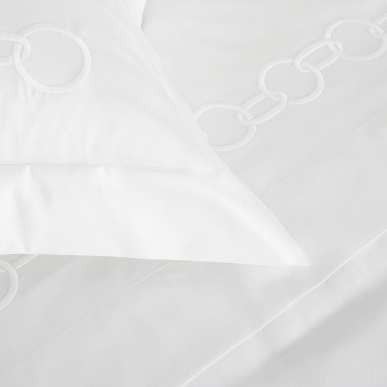 slide 3 Links Embroidered Duvet Cover