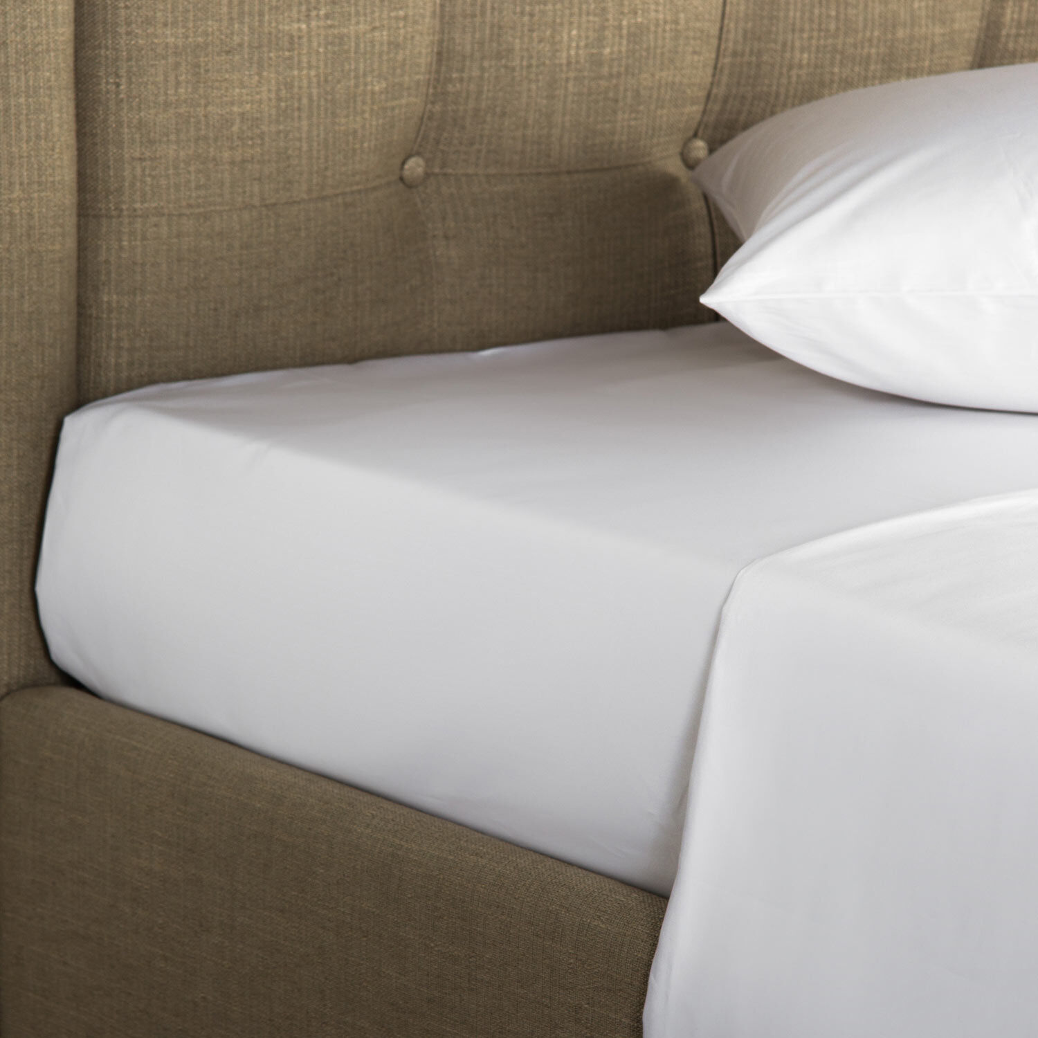 Cotton Percale Flat Bottom Sheet