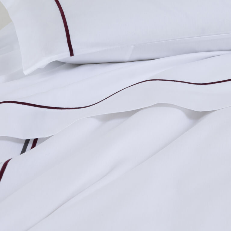 slide 5 Contemporary Sateen Sheet Set