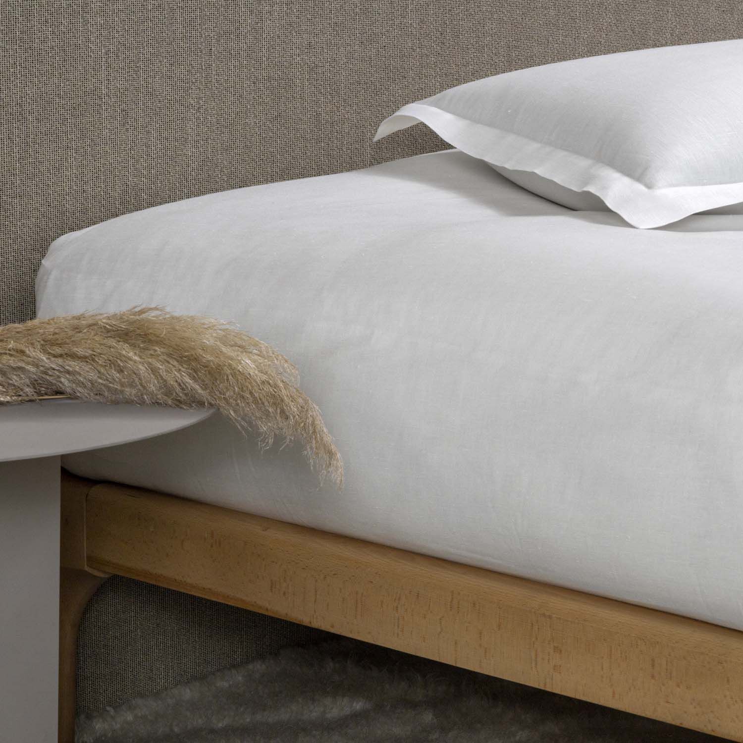 Linen Fitted Bottom Sheet Frette