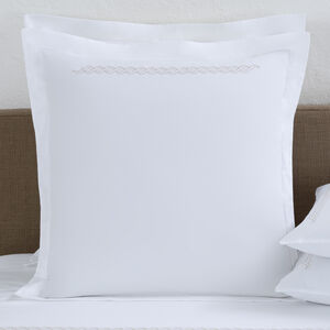 slide 1 Taormina Embroidered Euro Sham