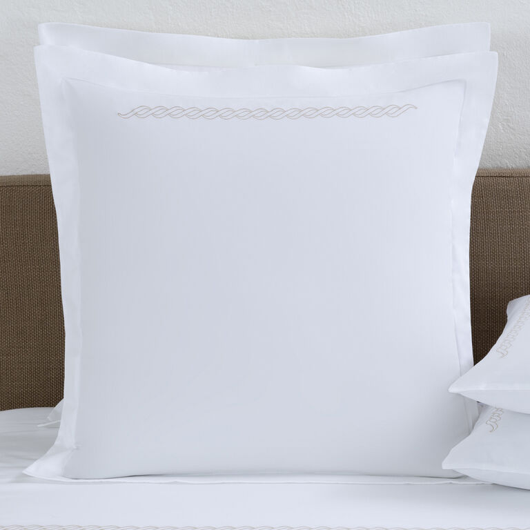 slide 1 Taormina Embroidered Euro Sham