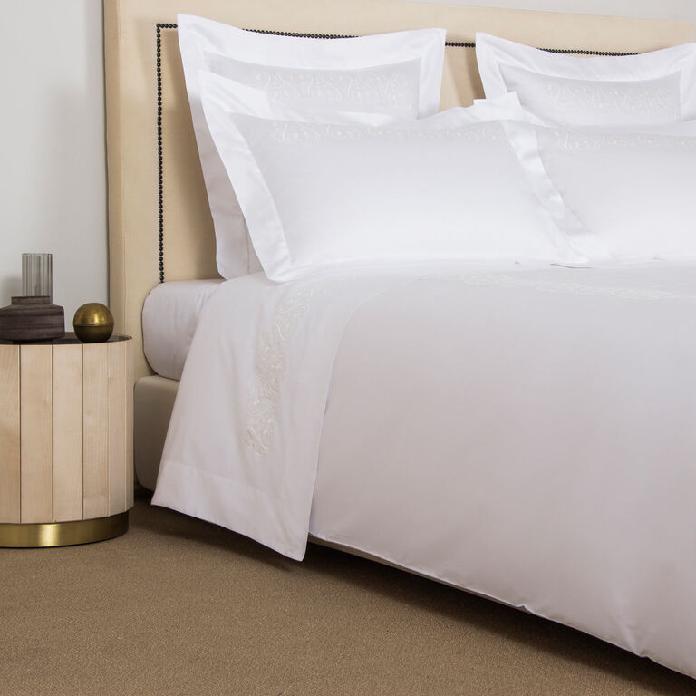 slide 2 Ornate Medallion Embroidered Duvet Cover