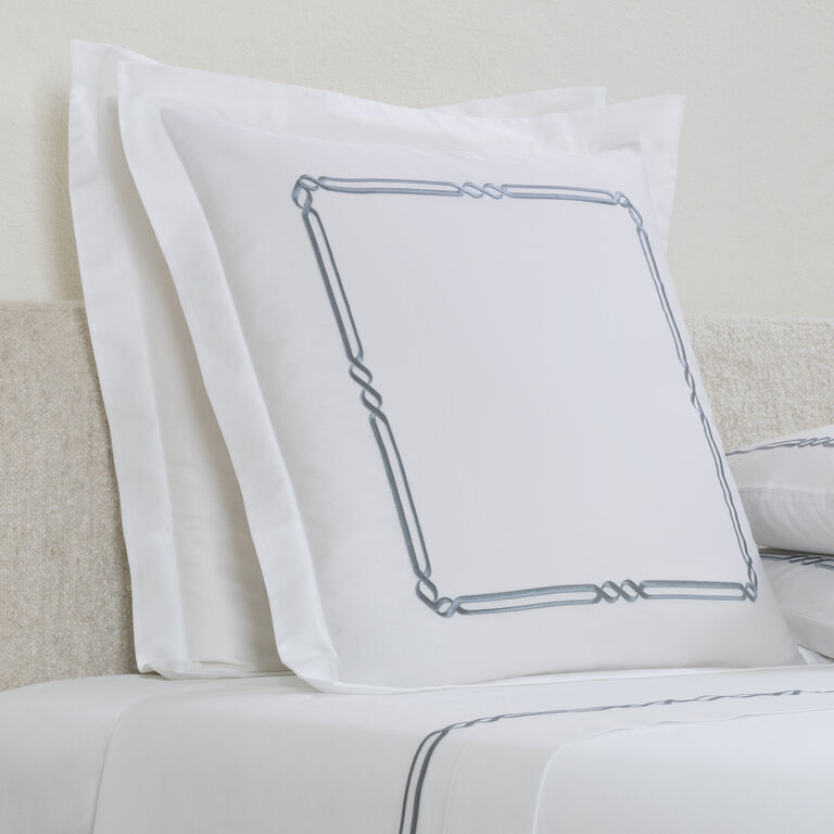 slide 2 Frame Embroidery Euro Sham