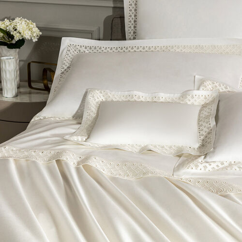 Auspicious Lace Boudoir Sham
