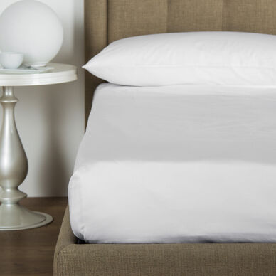 Cotton Percale Fitted Bottom Sheet