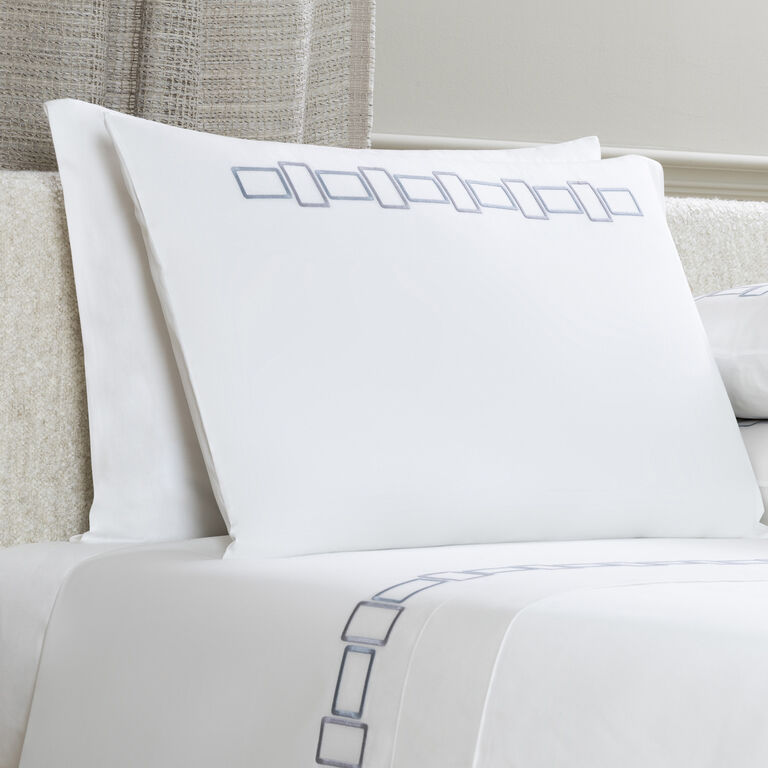 slide 2 Bold Bicolor Embroidery Pillowcase