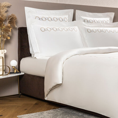 slide 2 Links Embroidered Duvet Cover