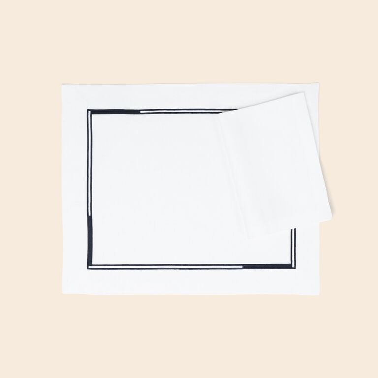 slide 2 Edgeline Placemats and Napkins Set