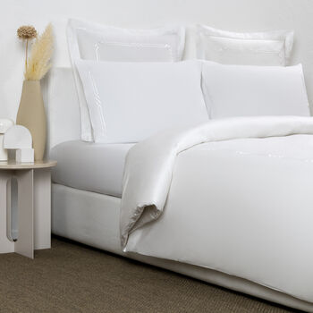 Frame Embroidery Duvet Cover