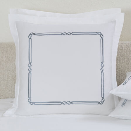 Frame Embroidery Euro Sham