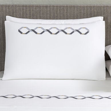 Continuity Embroidered Pillowcase