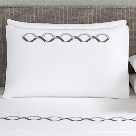 Continuity Embroidered Pillowcase