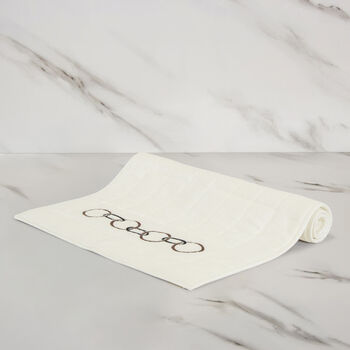 Links Embroidered Bath Mat