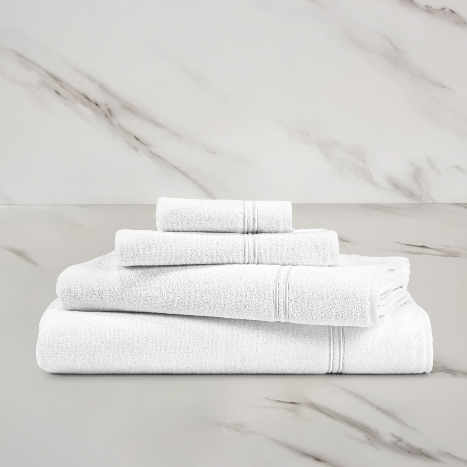 Frette Diamonds Bath Towel Graphite Set of 2 