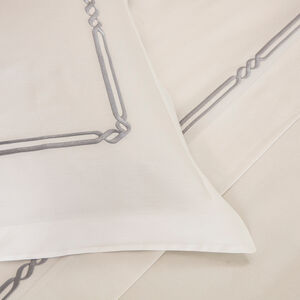 slide 3 Frame Embroidered Euro Sham