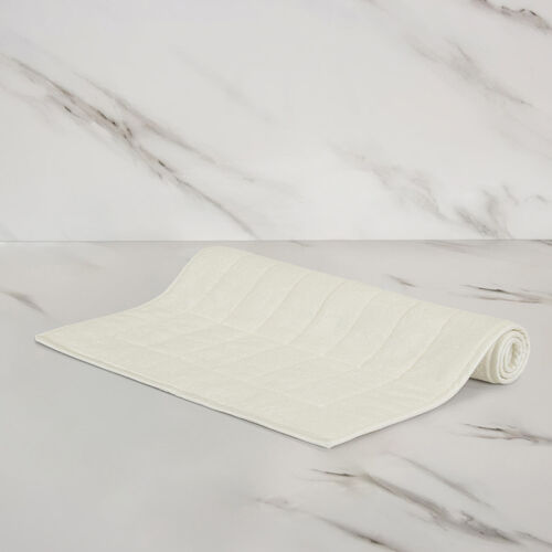 Plush Border Bath Mat