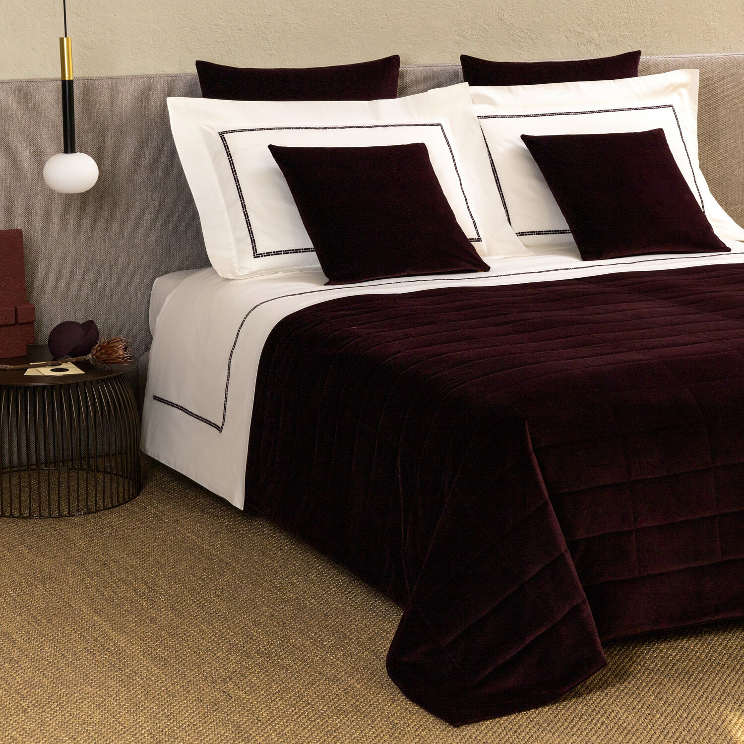 Luxury Cashmere Velvet Decorative Pillow