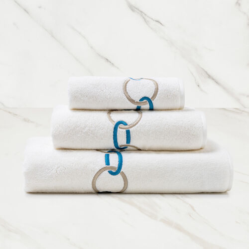 Links Embroidered Bath Towel