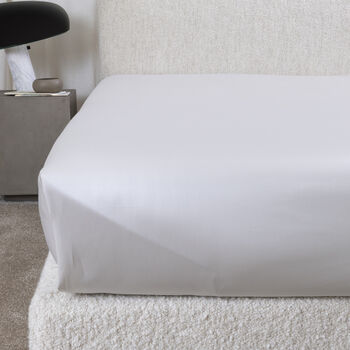 Cotton Sateen 1000 TC Fitted Bottom Sheet
