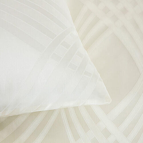 slide 3 Gant Luxury Decorative Pillow Ivory/Ivory