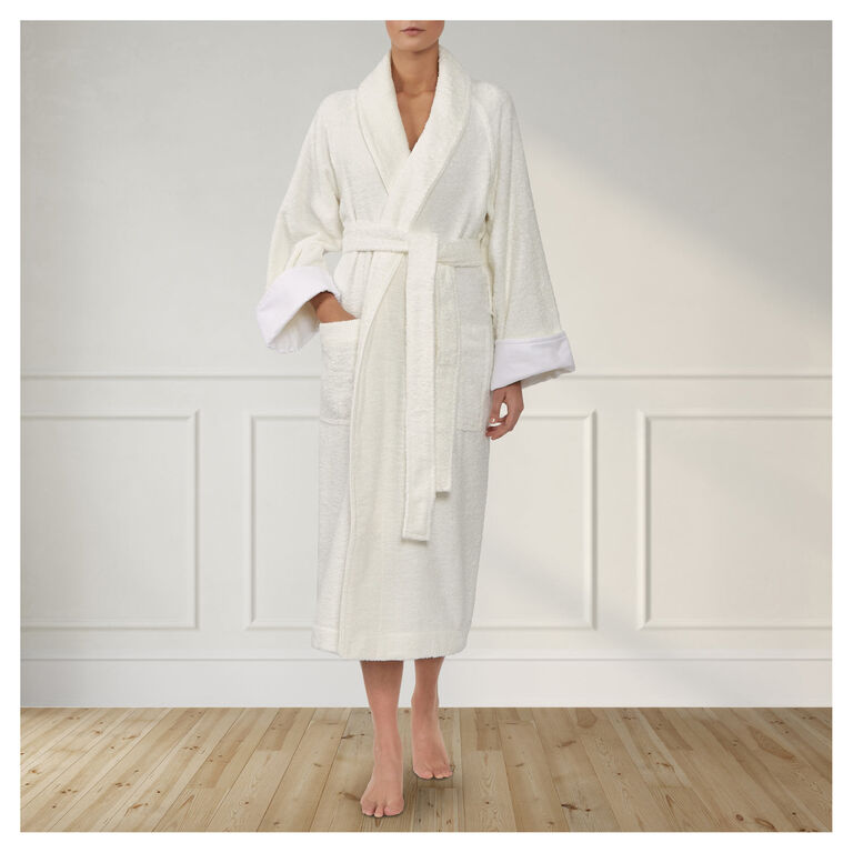 slide 4 Unito Shawl Collar Bathrobe