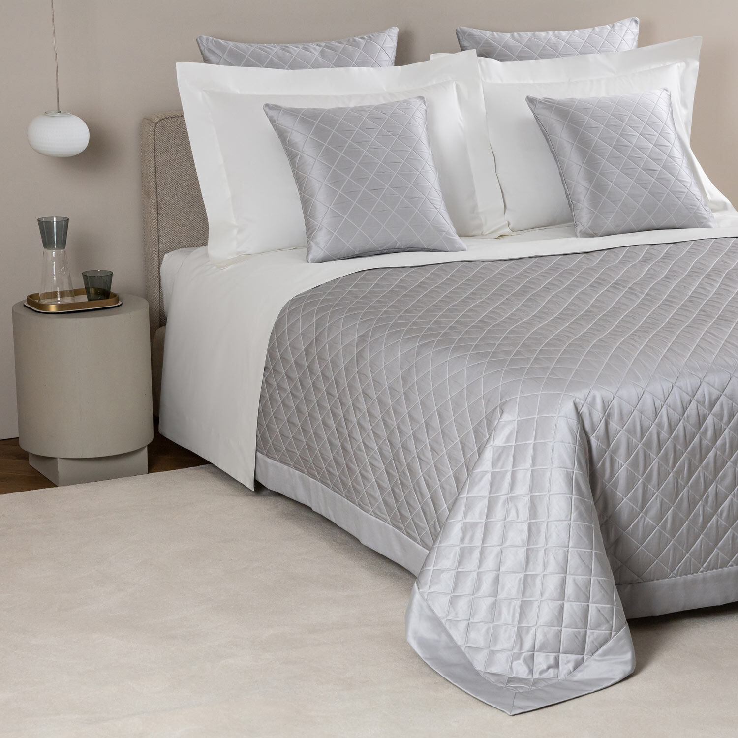 Luxury Lozenge Bedspread