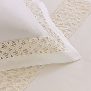 slide 3 Auspicious Lace Euro Sham