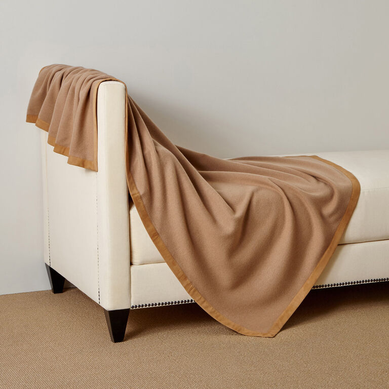 slide 1 Cashmere & Suede Throw