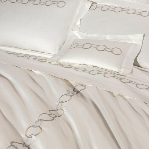 Links Embroidered Sheet Set