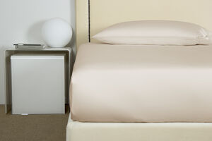 slide 1 Cotton Sateen Fitted Bottom Sheet