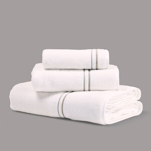 slide 3 Layering Embroidery Bath Sheet