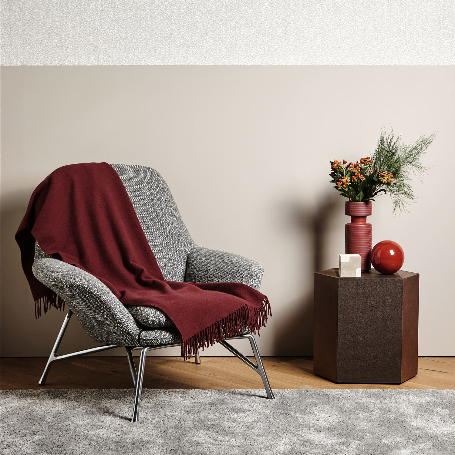 Pure Cashmere Throw Frette