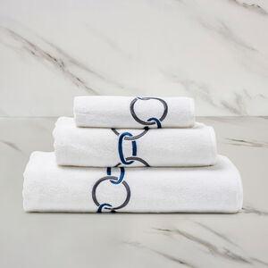 slide 2 Links Embroidered Bath Sheet