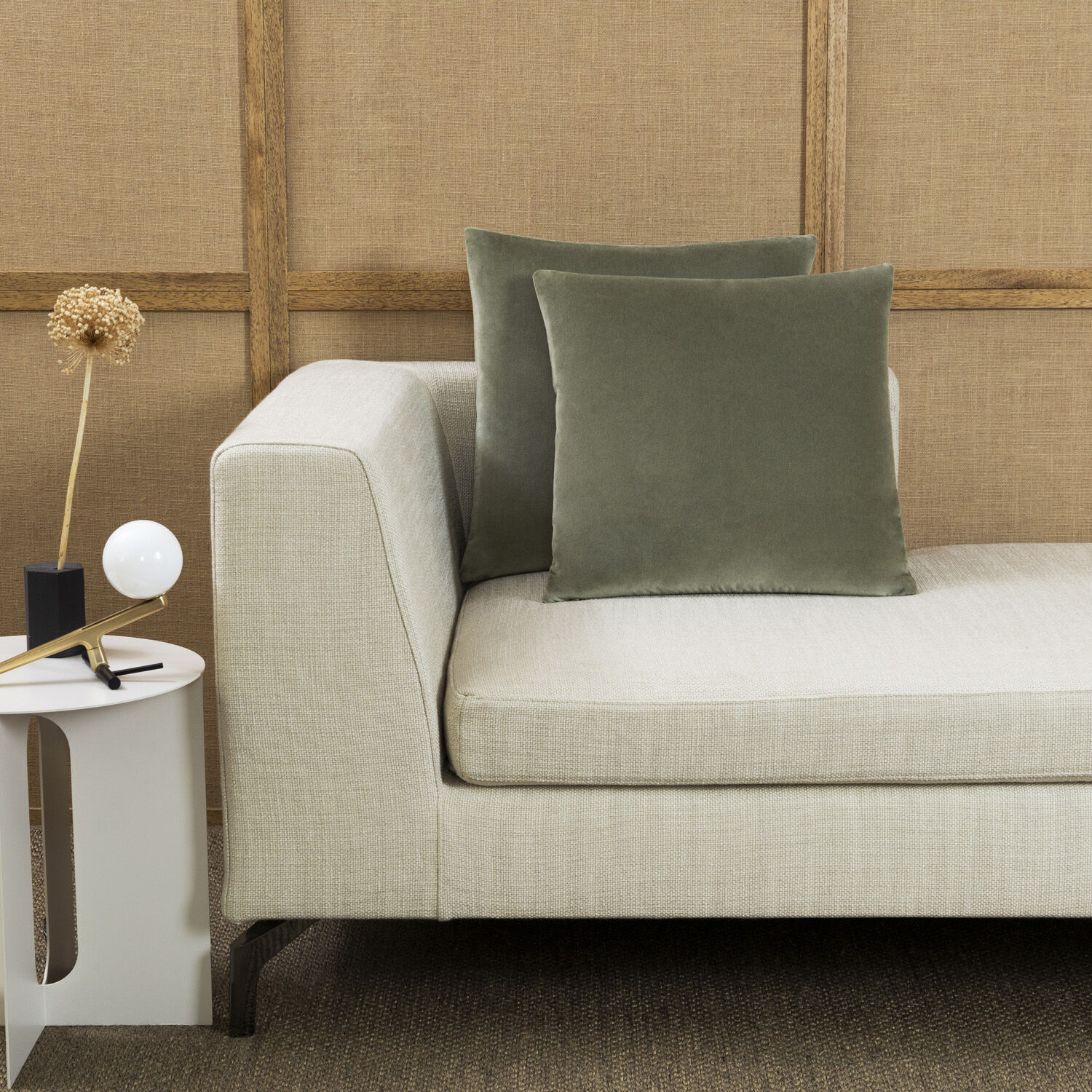 Luxury Cashmere Velvet Decorative Cushion Frette