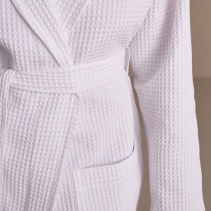 slide 5 Waffle Bathrobe