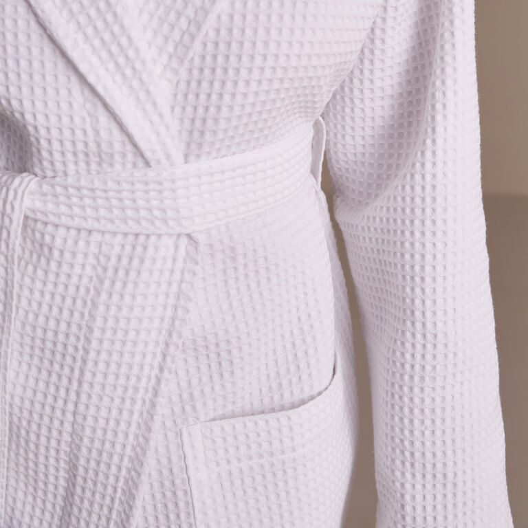 slide 5 Waffle Bathrobe