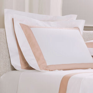 slide 2 Sateen Breeze Border Sham