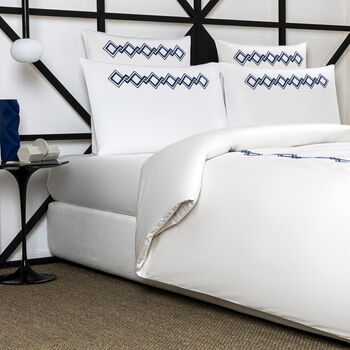 Twist Embroidery Duvet Cover