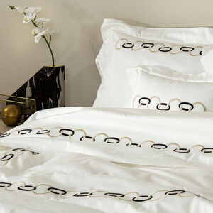 slide 4 Links Embroidered Boudoir Sham