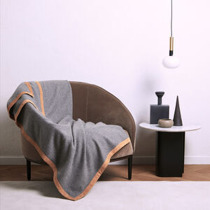 slide 1 Cashmere & Suede Throw