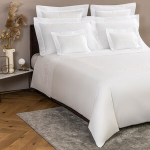 slide 4 Basket Weave Embroidered Boudoir Sham