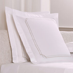 slide 2 Layering Embroidery Euro Sham