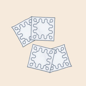 slide 2 Modernism Outline Coaster Set