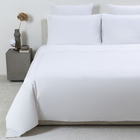 Houndstooth Embroidery Duvet Cover