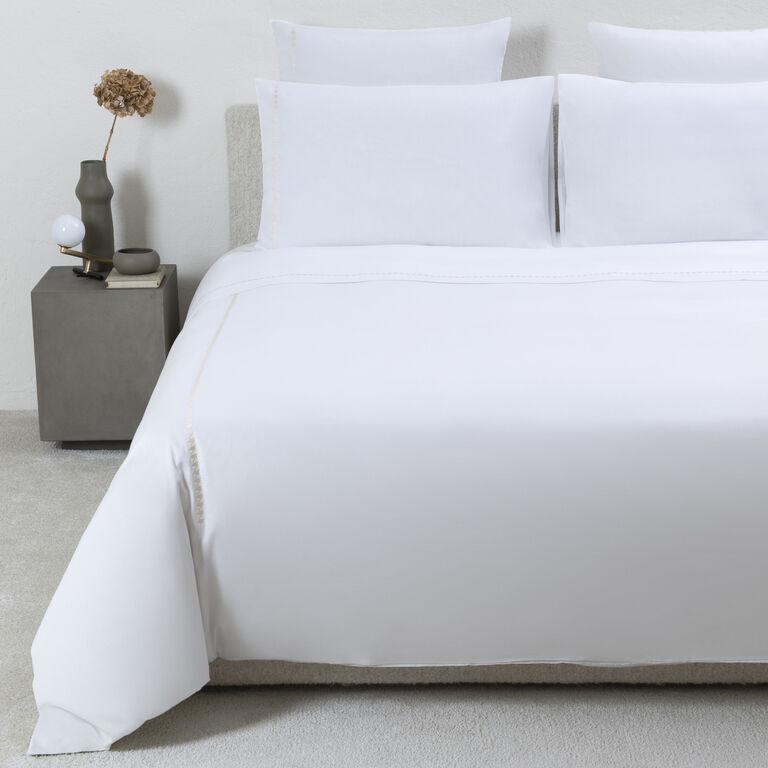 slide 1 Houndstooth Embroidery Duvet Cover
