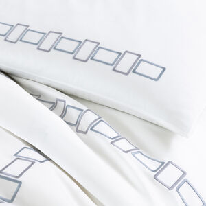slide 5 Bold Bicolor Embroidery Sheet Set