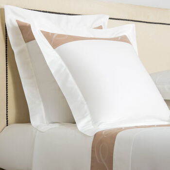 Ribbons Border Euro Sham